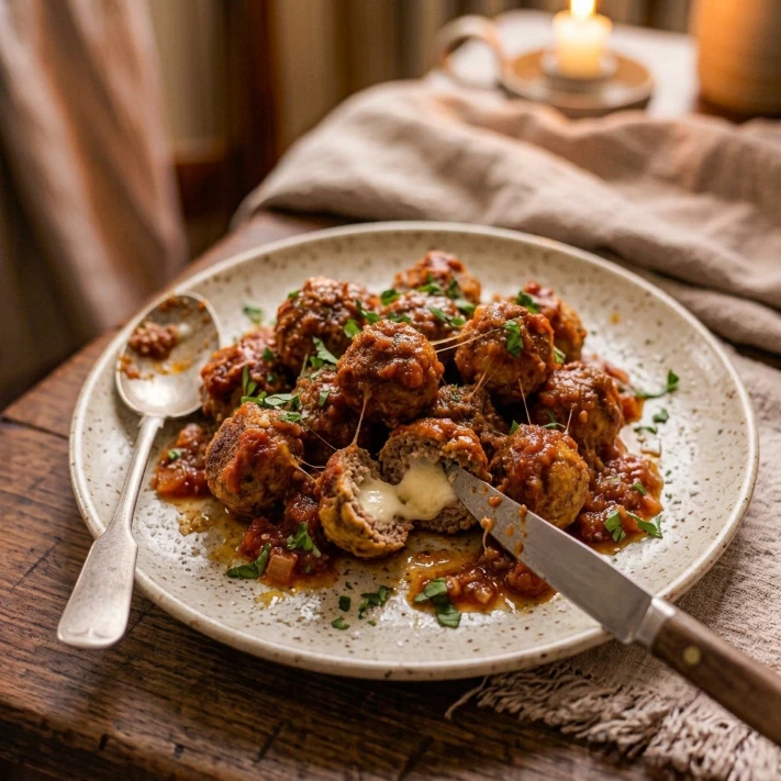 47# POLPETTE CARNIVORE DAL CUORE FILANTE